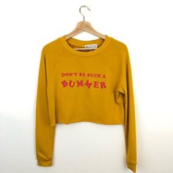 Wildfox Such a Bummer Beach House Crop Top - Picture 1 of 6